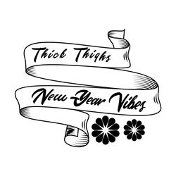 happy new year white svg tshirt design