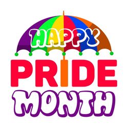 happy pride month t shirt design