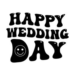 wedding day svg design