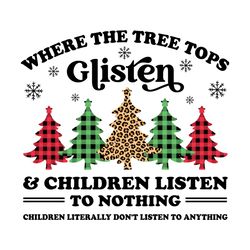 Children Listen to Nothing Xmas PNG