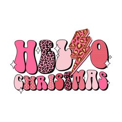 hello christmas png sublimation