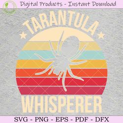 tarantula whisperer svg tshirt design