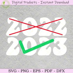 2022 off 2023 on svg tshirt