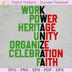heritage unity organize celebration svg