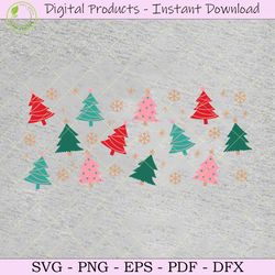 christmas tree svg 16 oz libbey glass