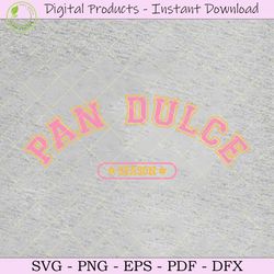 pan dulce season svg cut file