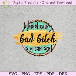 behind every bad b is a car sublimation
