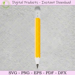school wooden pencil cartoon vector file