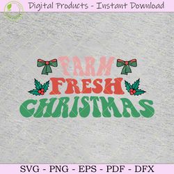 farm fresh christmas trees sublim