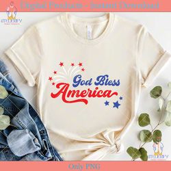 god bless america 4th of july usa svg