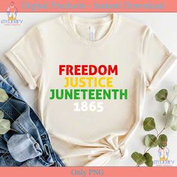 freedom justice juneteenth 1865 svg file
