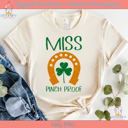 miss pinch proof st patrick's day svg