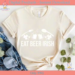 eat beer irish st patrick's day svg file