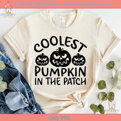 coolest pumpkin in the patch halloween