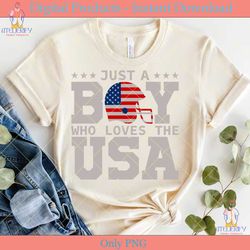 just a boy who loves the usa