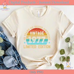 45 years of being awesome vintage 1977