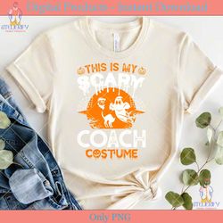 this is my scary coach costume halloween