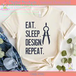 eat sleep design repeat architect svg
