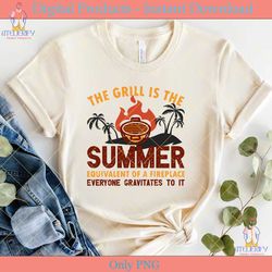 the grill is the summer camps summertime