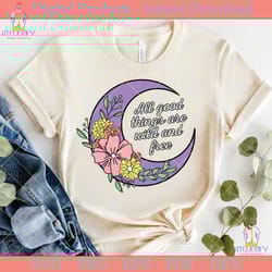 good things wild free flower moon svg