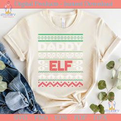 daddy elf svg