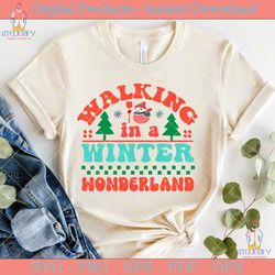 walking in a winter wonderland