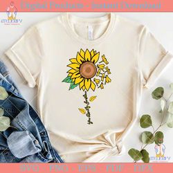you are my sunshine sunflower svg