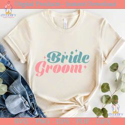 Bride Groom Retro Svg Design