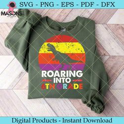 roaring into 6th grade back to school