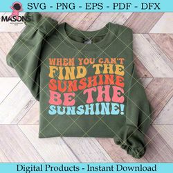 the sunshine be the sunshine summer svg