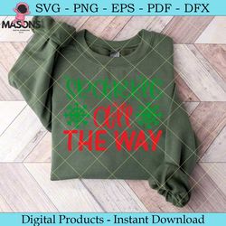 sparkle all the way christmas svg