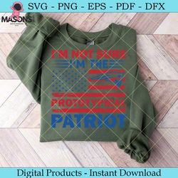 im not sure im prototypical patriot