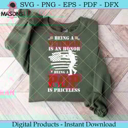 being a veteran is an honor being a popp