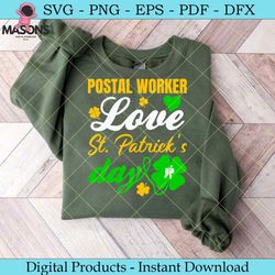 postal worker love st. patrick's day