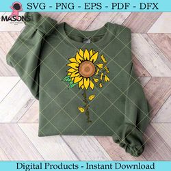 you are my sunshine sunflower svg