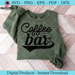 coffee bar coffee svg
