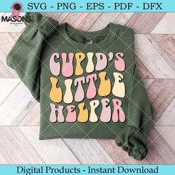 cupid鈥檚 little helper retro svg design