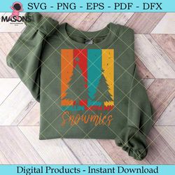 chillin with my snowmies t shirt design