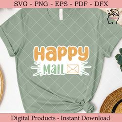 happy mail small business sticker