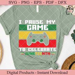 i pause my game to celebrate svg