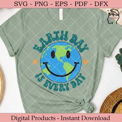 earth day is everyday earth day retro