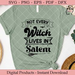 not every witch lives in salem  svg