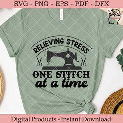 relieving stress one stitch at a time