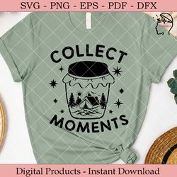 collect moments  camping svg.