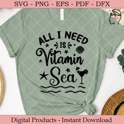 all i need is vitamin sea.