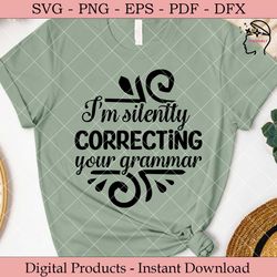 i'm silently correcting your grammar.