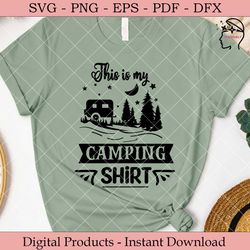 this is my camping shirt.