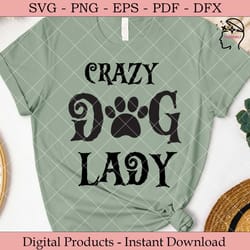 crazy dog lady.