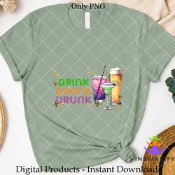 drink drank drunk mardi gras png