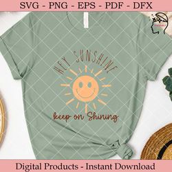 hey sunshine keep on shining retro